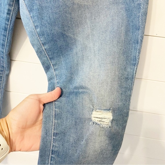 AG | Light Wash The Legging Super Skinny Stretch Low Rise Distressed Jeans 29R - Picture 7 of 11